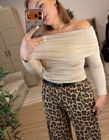 MADONNA YAKA İTALYAN BLUZ