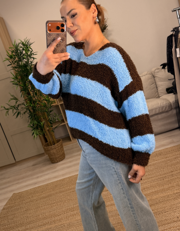 TEDDY DOKULU TRİKO KAZAK