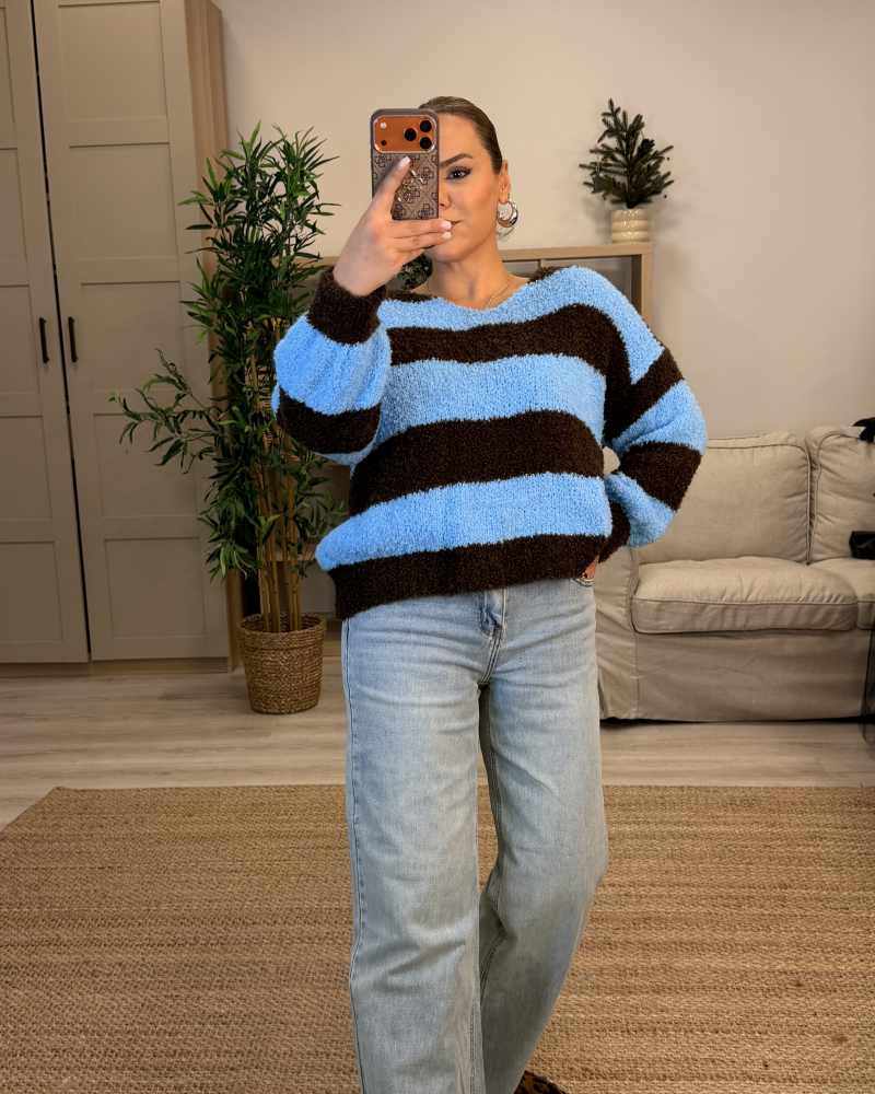 TEDDY DOKULU TRİKO KAZAK