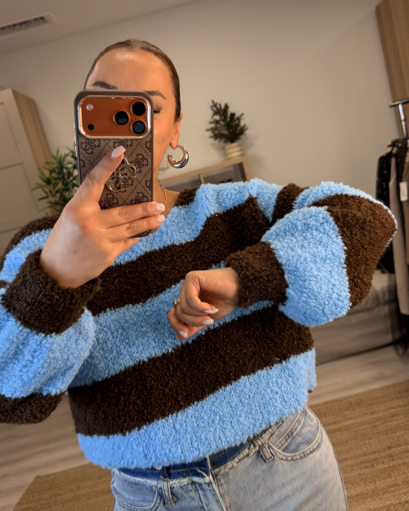 TEDDY DOKULU TRİKO KAZAK