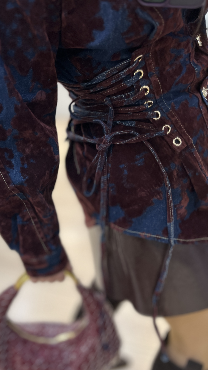 İTALYAN DOKULU BORDO GÖMLEK