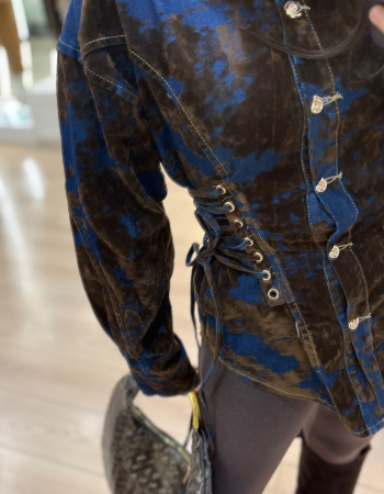 İTALYAN DOKULU KAHVE GÖMLEK