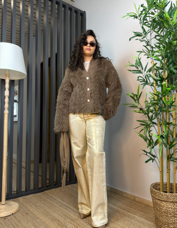 KÜRKLÜ HIRKA MONT KAHVE