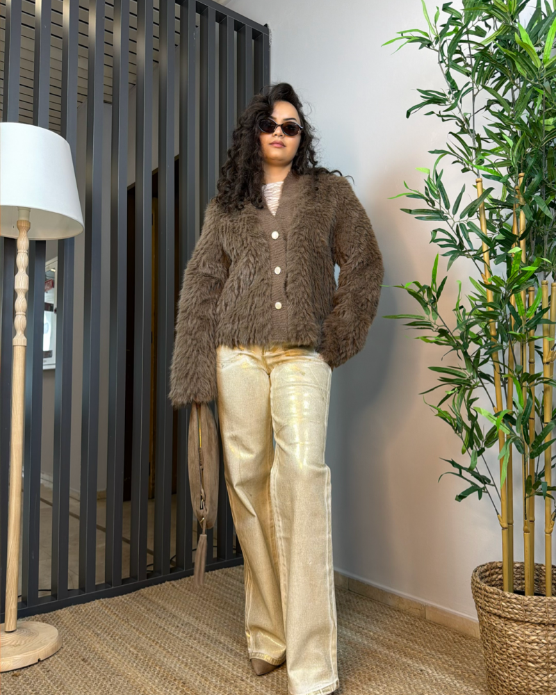 KÜRKLÜ HIRKA MONT KAHVE