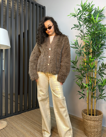 KÜRKLÜ HIRKA MONT KAHVE