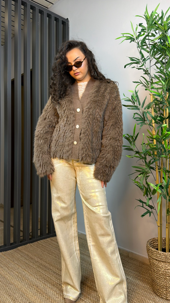 KÜRKLÜ HIRKA MONT KAHVE