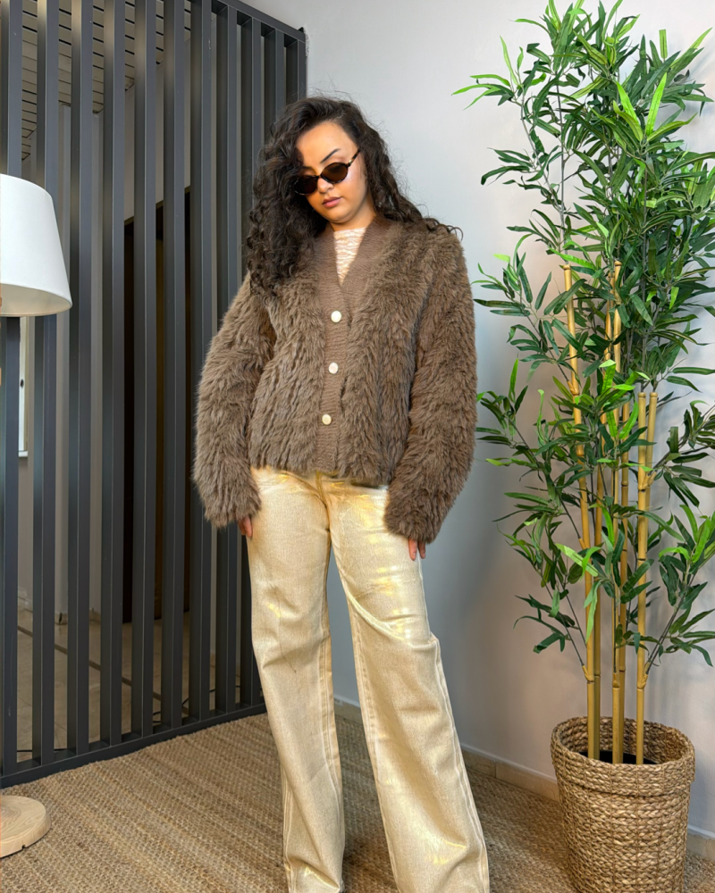 KÜRKLÜ HIRKA MONT KAHVE