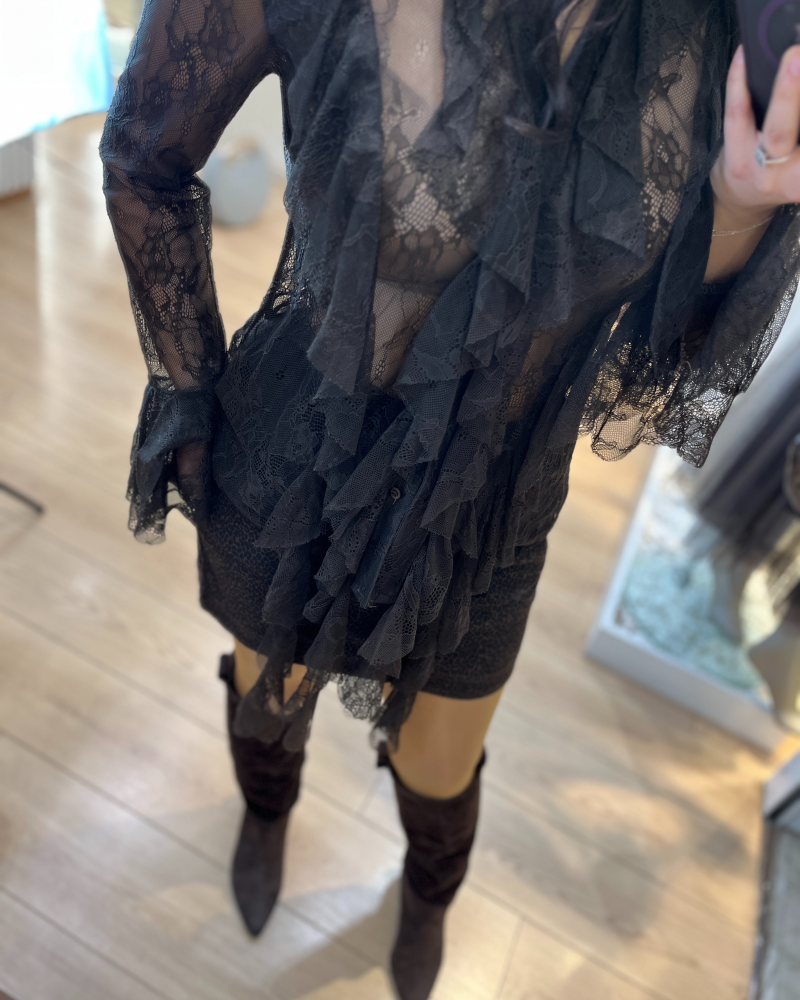 İTALYAN DANTEL GÖMLEK