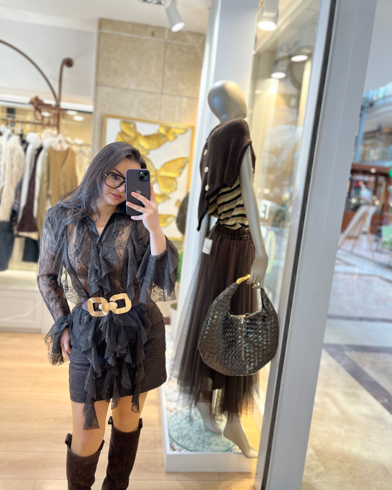 İTALYAN DANTEL GÖMLEK