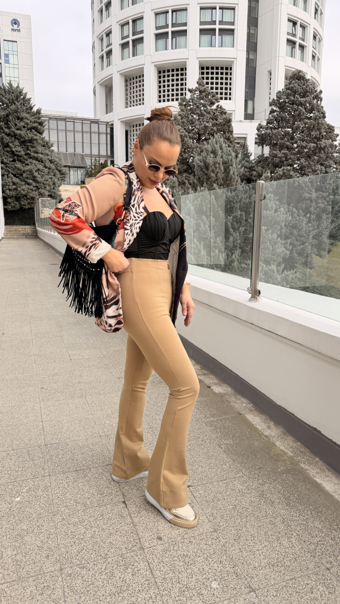 İSPANYOL PAÇA LİKRALI PANTOLON İTALY