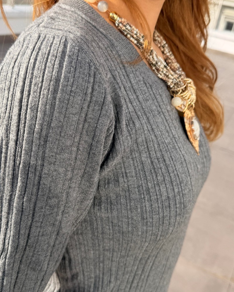 GRİ İTHAL TRİKO BODY