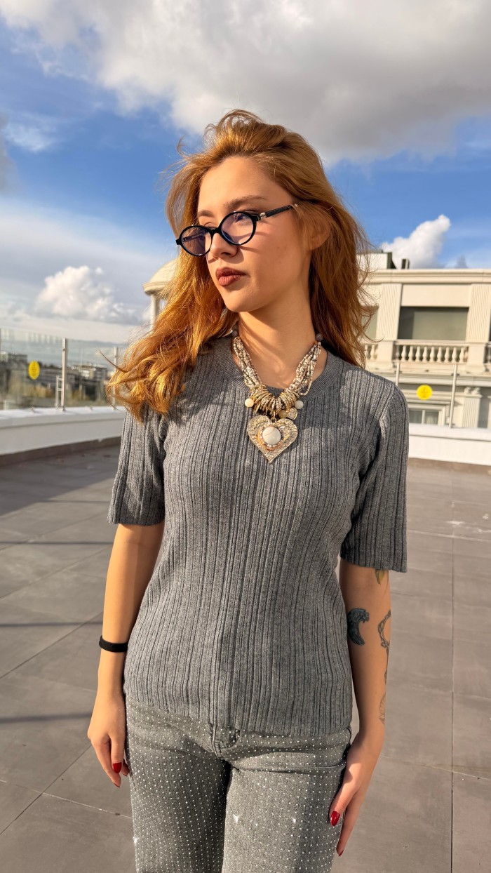 GRİ İTHAL TRİKO BODY