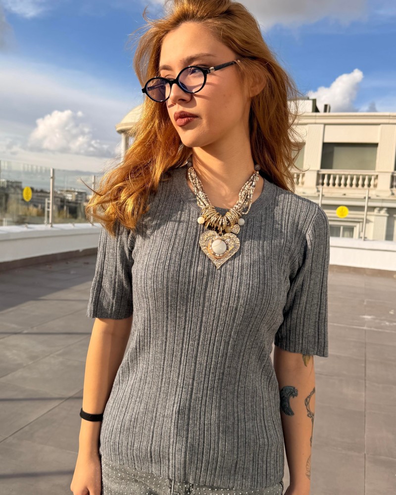 GRİ İTHAL TRİKO BODY