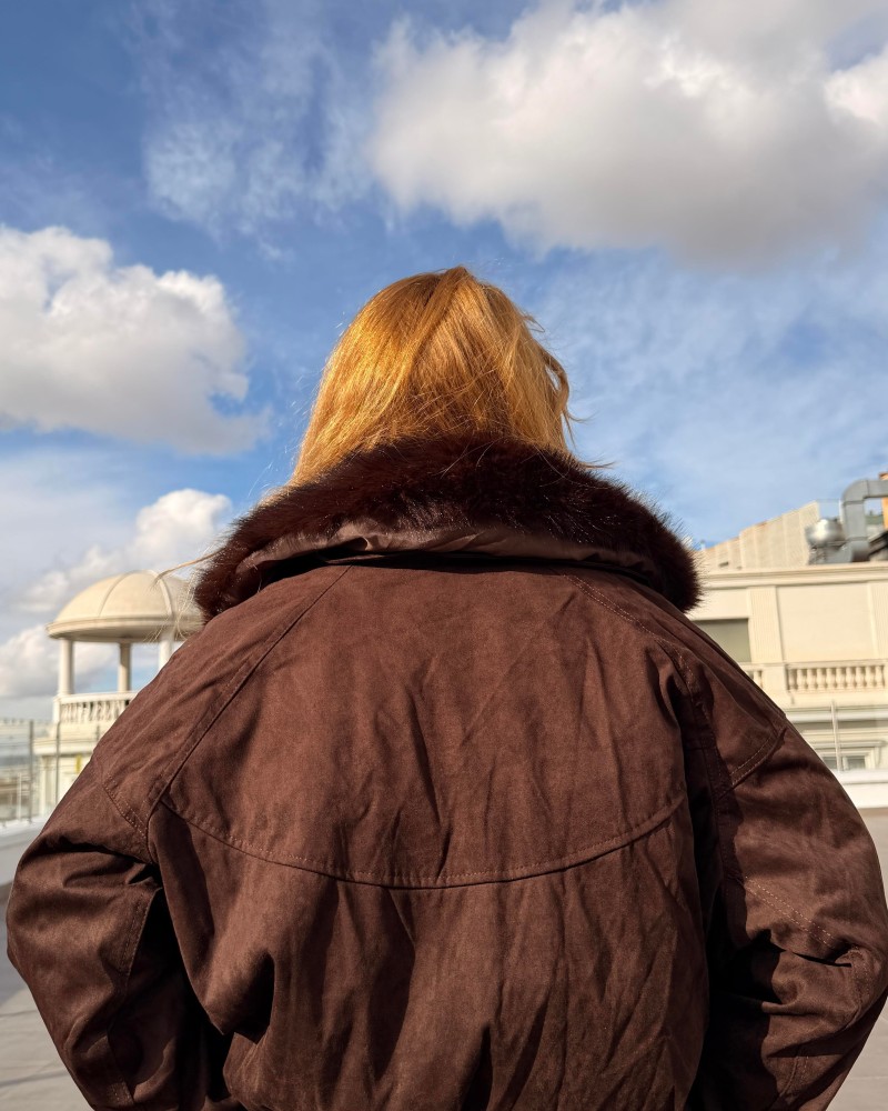 ACI KAHVE İTALYAN SÜET BOMBER MONT ACI KAHVE İTALYAN SÜET BOMBER MONT