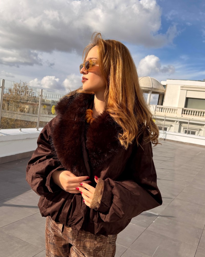 ACI KAHVE İTALYAN SÜET BOMBER MONT ACI KAHVE İTALYAN SÜET BOMBER MONT