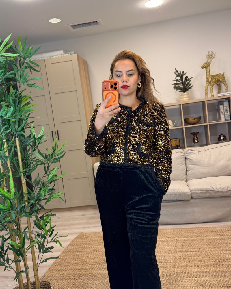 GOLD PAYET KISA CEKET