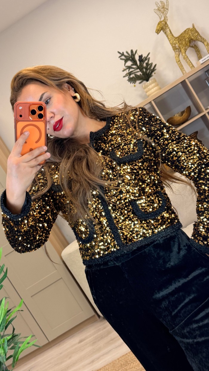 GOLD PAYET KISA CEKET