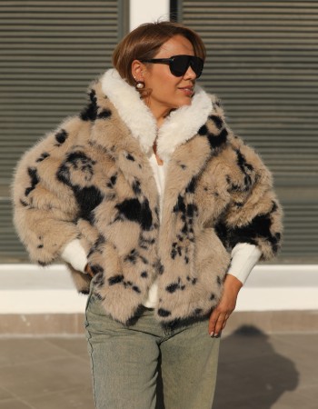 İTALYAN BENEKLİ KÜRK VİZON