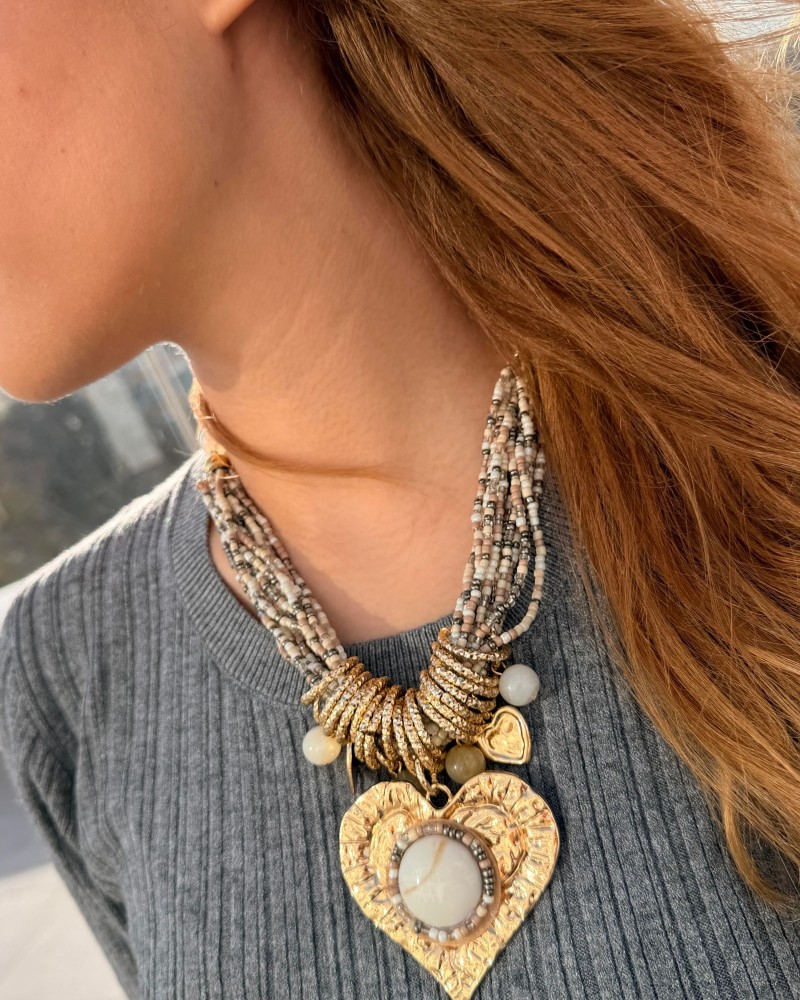 İTALYAN KALP DETAY KOLYE İTALYAN KALP DETAY KOLYE