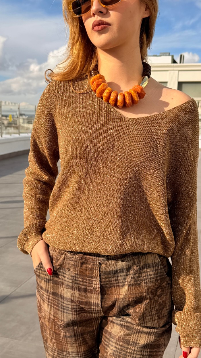 İTALYAN KOLYE ORANGE