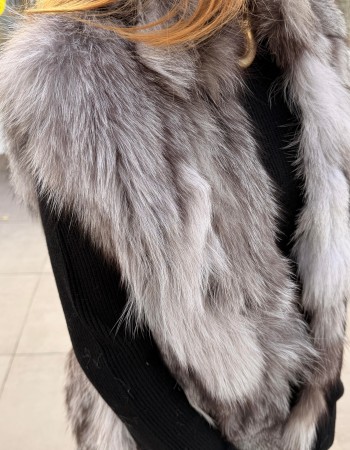 İTALYAN KÜRK YELEK ORİJİNAL