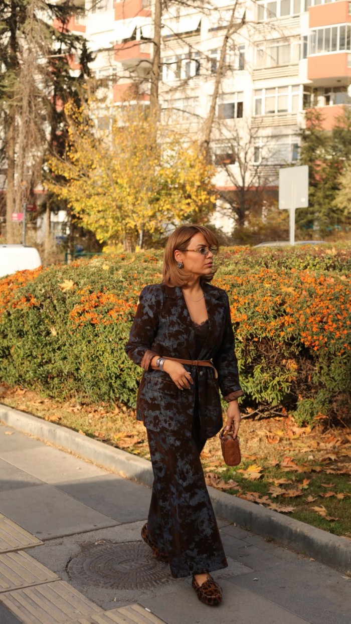 KADİFE KOT DETAYLI PREMIUM İTHAL TAKIM