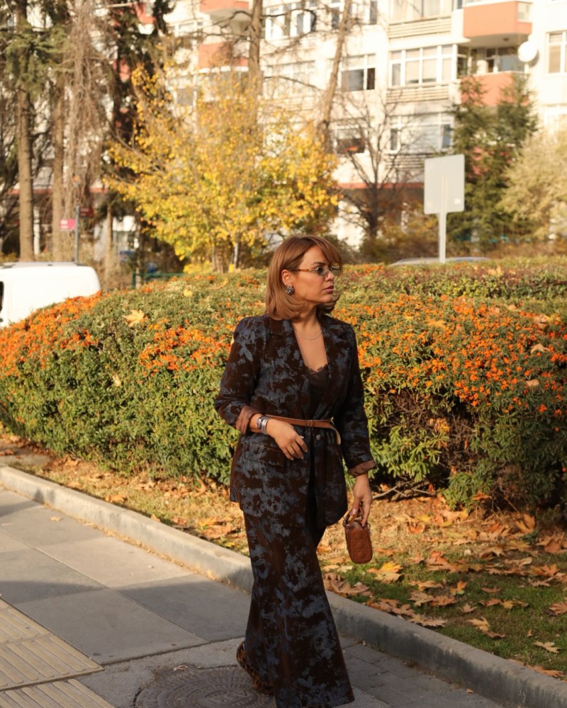 KADİFE KOT DETAYLI PREMIUM İTHAL TAKIM